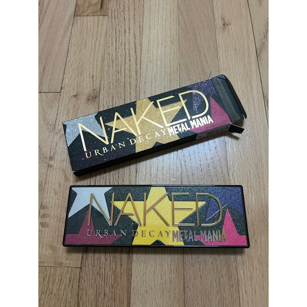 Urban Decay Naked Metal Mania Eyeshadow Palette Women Full Size Multicolor New